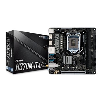 ASRock Intel H370M-ITX/ac WiFi Coffee Lake Mini ITX Motherboard