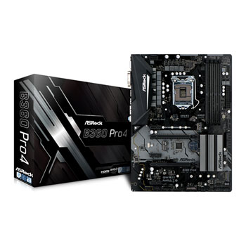 ASRock Intel B360 Pro4 Coffee Lake ATX Motherboard