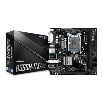 ASRock Intel B360M-ITX/ac Coffee Lake Mini ITX Motherboard