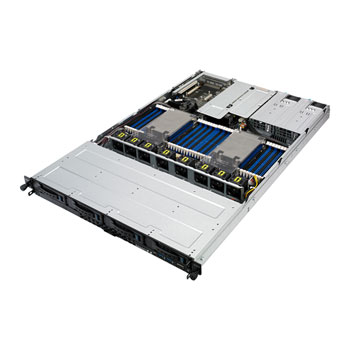 ASUS 1U Rackmount 4 Bay RS700A-E9-RS4 Dual AMD Epyc Barebone Server : image 2