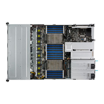 ASUS 1U Rackmount 4 Bay RS700A-E9-RS4 Dual AMD Epyc Barebone Server : image 3