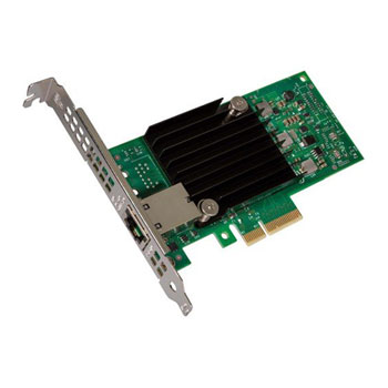 Intel 10Gb X550-T1 Converged 10 Gigabit 1 Port PCIe Network Card : image 1