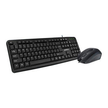 Xclio G11 Slim Keyboard and 3 Button Mouse Set USB Spill Resistant