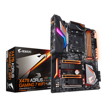 AORUS AMD Ryzen X470 GAMING 7 AC WiFi AM4 ATX Motherboard