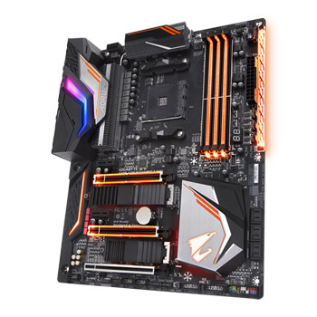AORUS AMD Ryzen X470 GAMING 7 AC WiFi AM4 ATX Motherboard : image 2