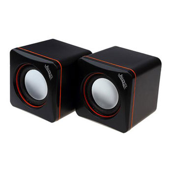 XCclio CK4 Mini Cube Stereo Speakers USB for PC, Laptop, Smartphones 3W RMS : image 1