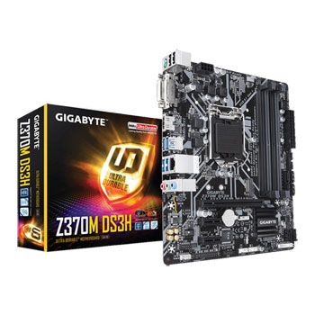 Gigabyte Z370M DS3H micro-ATX Coffee Lake Motherboard : image 1
