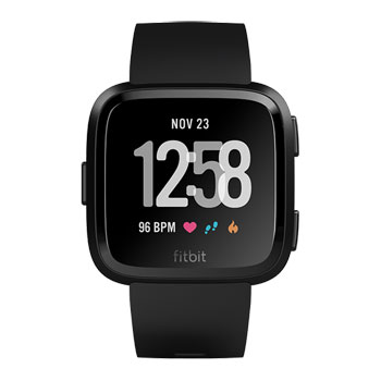 fitbit versa smartwatch and activity tracker with classic band