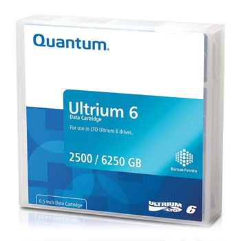 Quantum LTO-6 Ultrium (MP) 2.5TB/6.25TB Backup Tape : image 1