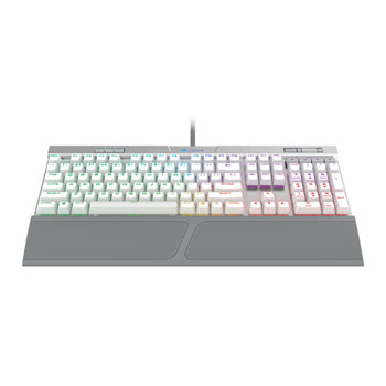 Corsair K70 MK2 SE RGB MX Speed White/Silver Mechanical Gaming Keyboard : image 2