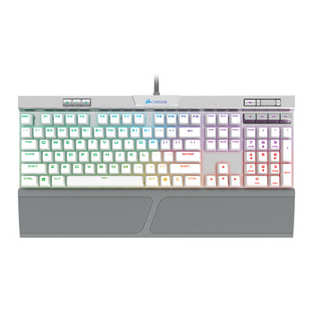 Corsair K70 MK2 SE RGB MX Speed White/Silver Mechanical Gaming Keyboard : image 3