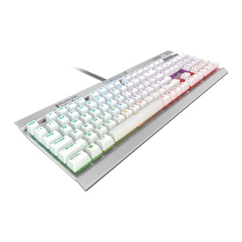 Corsair K70 MK2 SE RGB MX Speed White/Silver Mechanical Gaming Keyboard : image 4