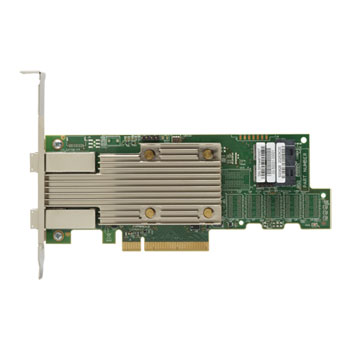 Broadcom 9400-8i8e 16 Port Tri-Mode Storage Adapter PCIe Card : image 1