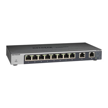 Netgear 8 Port 10 Gigabit Network Switch with 2 Uplink ports : image 3