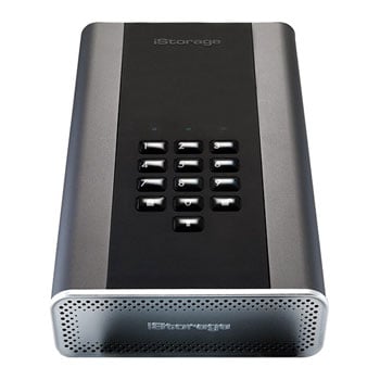 iStorage diskAshur2 DT2 8TB USB 3.1 Encrypted External HDD/Hard Drive : image 3