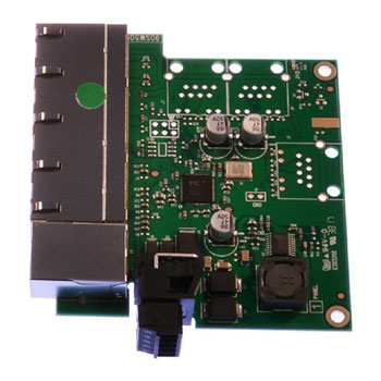 Brainboxes Industrial Embeddable Ethernet 5 Port Switch : image 1