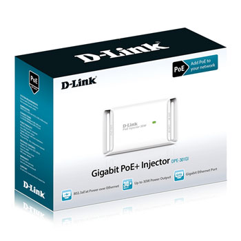 D-Link DPE-301GI1-Port Gigabit 30W PoE Injector : image 3