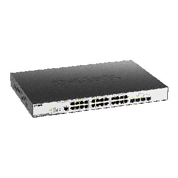 24-Port D-Link 10/100/1000Mbps PoE Port and 4 10G SFP+ Managed Switch : image 2