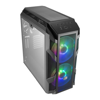 CoolerMaster MasterCase H500M Full Tempered Glass RGB PC Gaming Case : image 3