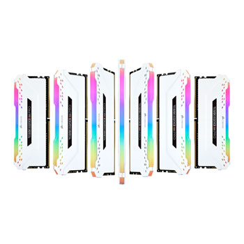 Corsair Vengeance RGB PRO White 32GB 3600 MHz DDR4 Quad Channel Memory Kit : image 3
