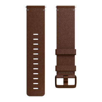 Cognac Small Leather Band for FitBit Versa