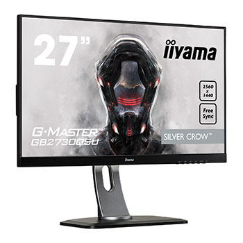 iiyama 27" G-Master Silver Crow FreeSync Gaming Monitor : image 2
