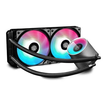 Deepcool Castle 240mm RGB AIO CPU Water Cooler with Controller