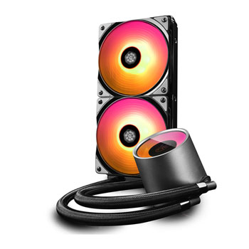 Deepcool Castle 240mm RGB AIO CPU Water Cooler with Controller : image 2
