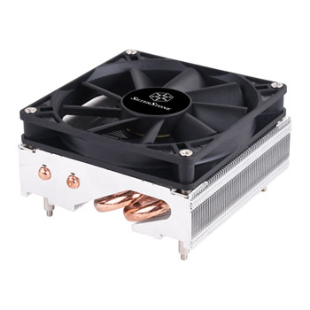 SilverStone AR11 Argon Low Profile CPU Cooler 4 Direct Contact Heatpipe, 92mm PWM, Intel : image 1