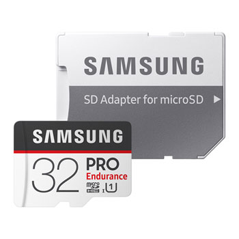 Samsung 32GB PRO Endurance 24/7 Recording MicroSD Memory Card : image 1