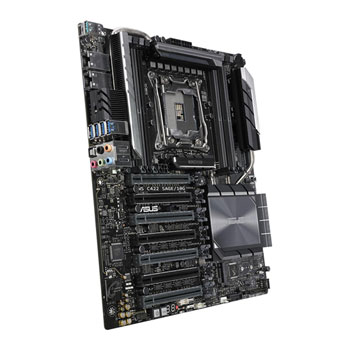 ASUS Intel Xeon W WS C422 SAGE/10G Quad GPU CEB Workstation Motherboard : image 1