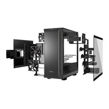 be quiet Black Dark Base PRO 900 rev2 Glass Tower PC Gaming Case : image 4