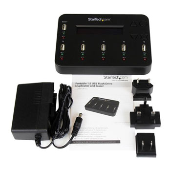 StarTech.com USBDUP15 1 to 5 USB Flash Drive copy station : image 3