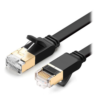Monoprice Cat7 Ethernet Network Patch Cable - 25 Feet - Black | 26AWG, Shielded, (S/FTP) - Entegrade Series