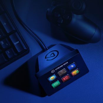 Pixel Purplestone Block Elgato Stream Deck Mini Skin