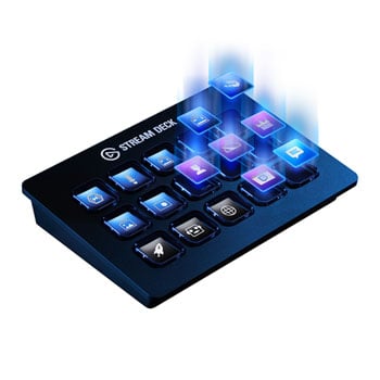 Elgato Stream Deck Customizable Lcd Content Creation Controller Ln 10gaa9901 Scan Uk