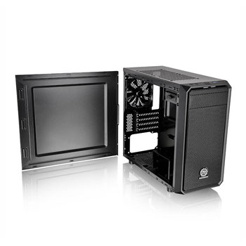 Thermaltake Versa H15 Black Compact Gaming Mini Tower PC Case : image 2