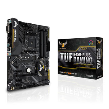 ASUS TUF AMD Ryzen B450 PLUS AM4 ATX GAMING Motherboard : image 1