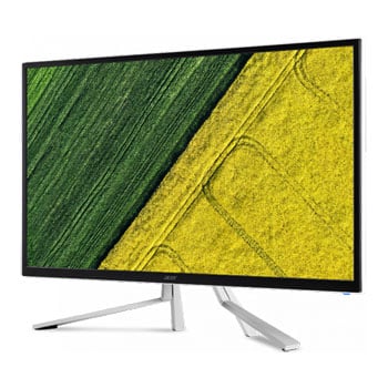 Acer 31.5" ER322QK Curved Freesync 4K ZeroFrame White/Silver Monitor : image 1