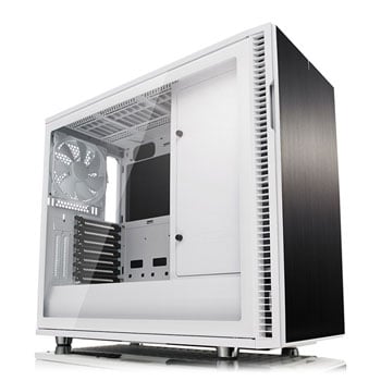 Fractal Define R6 White Tempered Glass USB-C Mid Tower Gaming Case