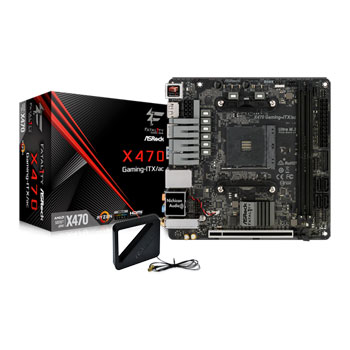 ASRock AMD Fatal1ty X470 Gaming ac Mini ITX Motherboard LN92003 - 90