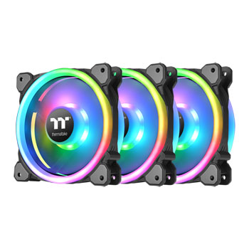 Thermaltake Riing Trio 12 RGB 120mm Fans - 3 Pack
