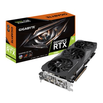 Gigabyte NVIDIA GeForce RTX 2080 8GB GAMING OC Turing Graphics Card