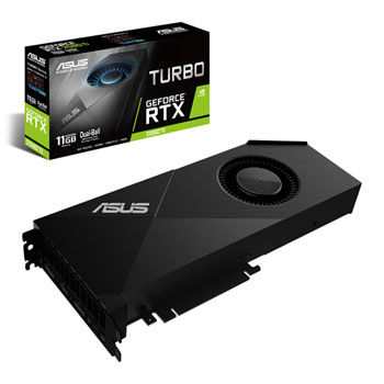 ASUS NVIDIA GeForce RTX 2080 Ti 11GB TURBO Turing Graphics Card : image 1