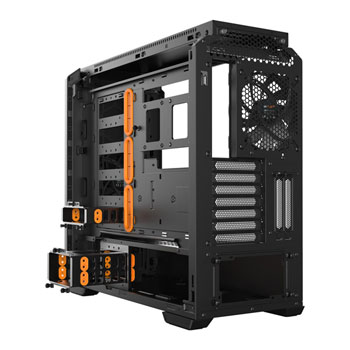 be quiet! SILENT BASE 601 Orange Midi PC Case : image 3