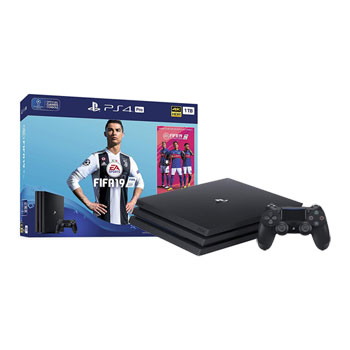 person Himmel beundre Sony PS4 Pro 1TB FIFA 19 Bundle LN92367 - 1TB PRO + FIFA 19 | SCAN UK