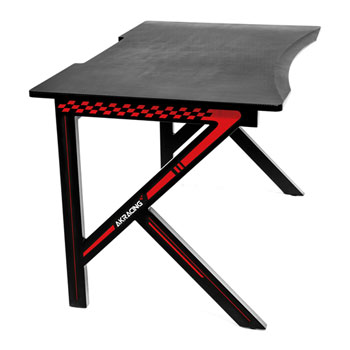 Akracing Summit Gaming Desk Inc Xl Mousepad Black Red Ln92385