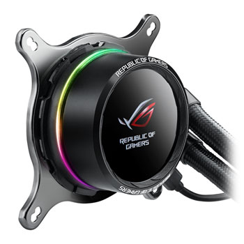ASUS ROG Ryuo 120 mm AIO OLED Intel/AMD CPU Water Cooler : image 3