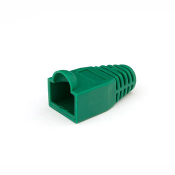 1000 pcs RJ45 Network Lead Connector Snag Free Boots GREEN : image 1
