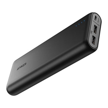 Anker PowerCore 20100mah 2 Ports 4.8A PowerIQ Power Bank Black : image 1